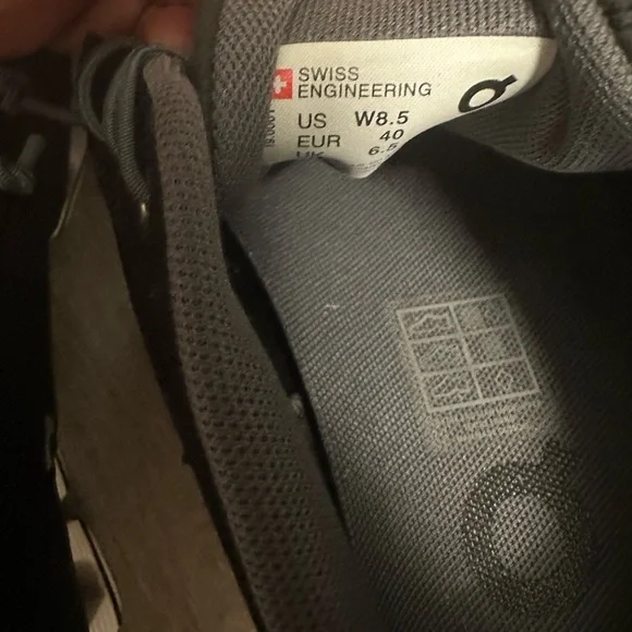 On Cloud Black Women’s Sneakers - Picture 5 of 5